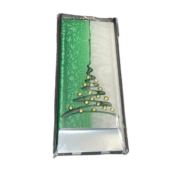 Flatyz Flat Candle Christmas Tree Dripless Smokeless Art Handmade Holiday Green - Picture 5 of 12